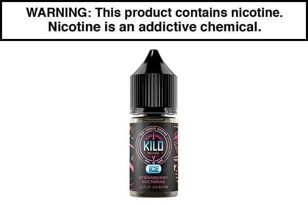 STRAWBERRY NECTARINE ICE BY KILO REVIVAL SALTS 30ML - Vapejuice
