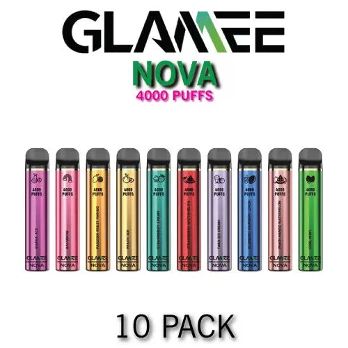 Glamee Nova Disposable Vape Device | 4000 PUFFS – 10PK