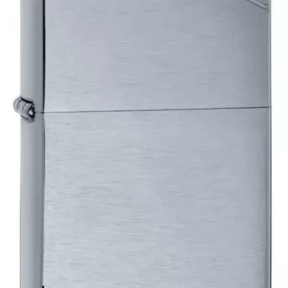 Zippo Lighter – Vintage Brushed w/ Slashes