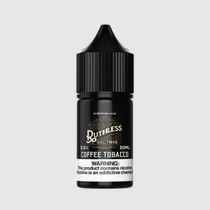 Ruthless Coffee Tobacco SaltNic , 30ml - 50 mg / 30 ml