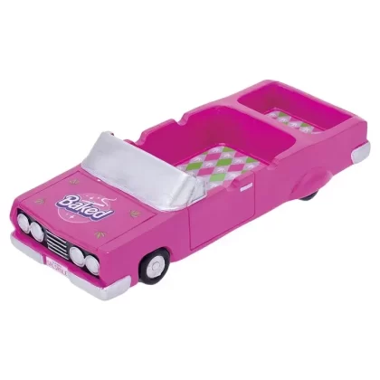 Fujima Baked Pink Convertible Ashtray with Stash Trunk | 10