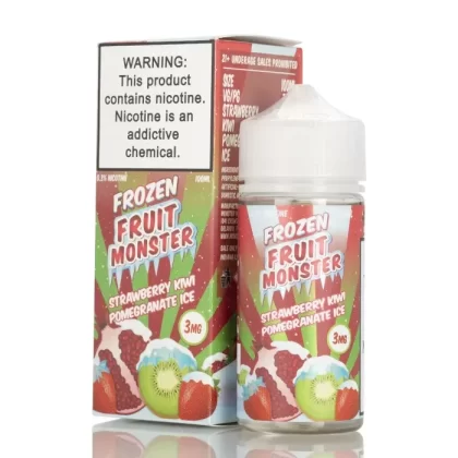 ICE Strawberry Kiwi Pomegranate – Frozen Fruit Monster – 100mL