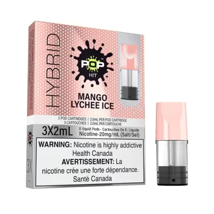 Pop Pods Mango Lychee Ice Hybrid 2%