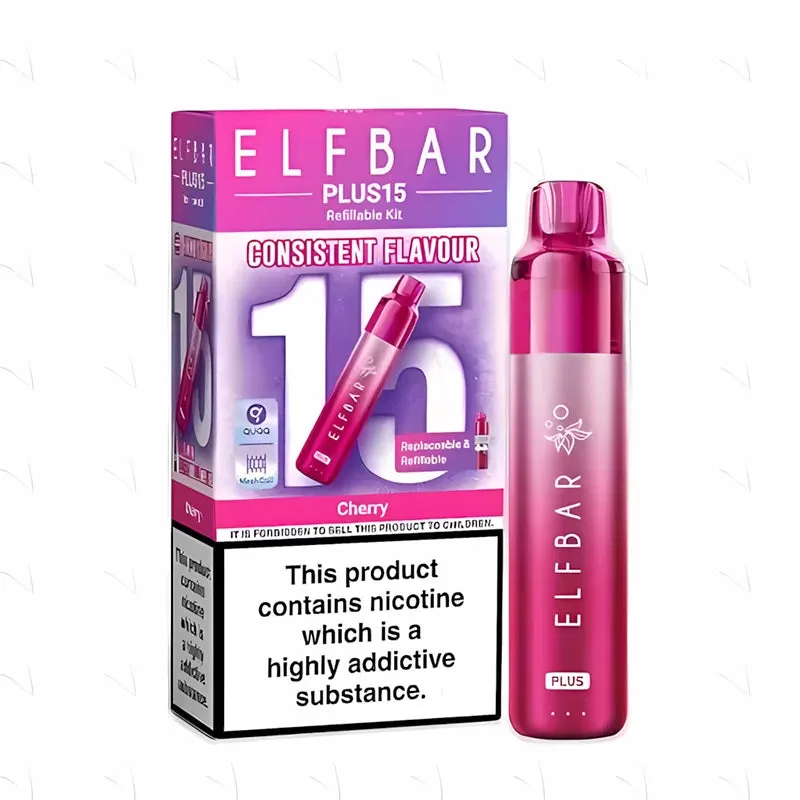 Elf Bar Plus 15 Prefilled Pod Kit - Watermelon - Image 3