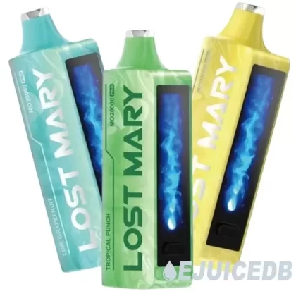 Lost Mary MO20000 PRO Vape - Pack Count#Single Pack~Flavor#Blue Razz Ice>Sour Apple Ice>Tropical Punch>Lime Grapefruit>Miami Mint>Pineapple Ice>Strawberry Ice>Blue Baja Splash>Mango Twist>Pe