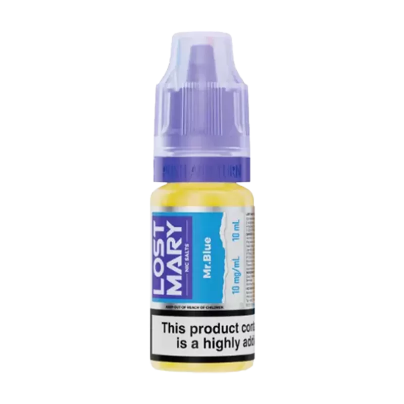 Mr Blue Lost Mary Nic Salt - 10mg - Vape Product (7FA8AE)