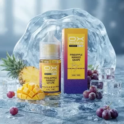 OX PASSION PINEAPPLE MANGO GRAPE FREEZE SALT ELIQUID - 50 MG SALT; Vape Product