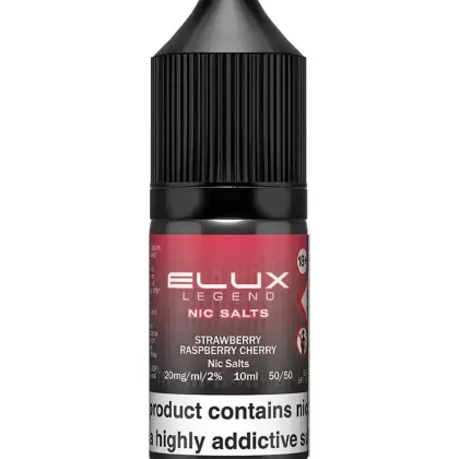 Elux Legend Strawberry Raspberry Cherry Nic Salt Vape Juice - 5mg