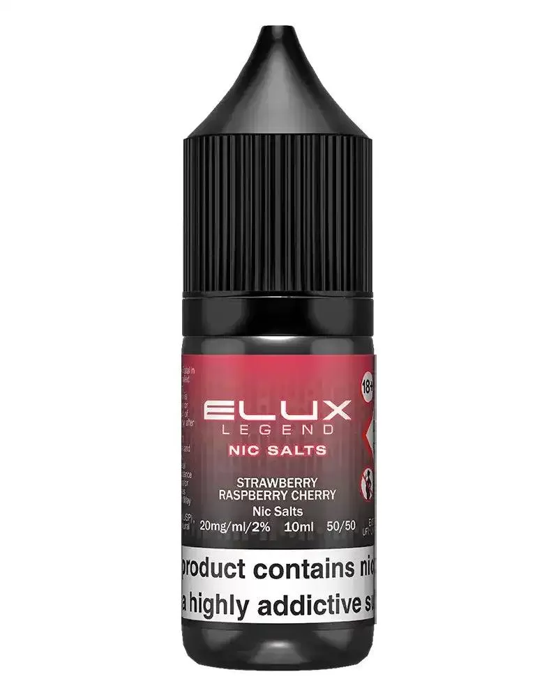 Elux Legend Strawberry Raspberry Cherry Nic Salt Vape Juice - 5mg