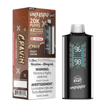 Flavour Beast Unleashed DCP 20K Disposable Vape – Crazy Cocoa