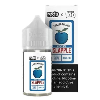 Reds x Keep It 100 Salt E-Liquid – Menthol Slapple – 30ml