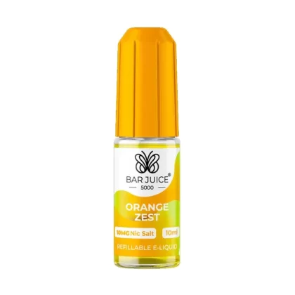 Orange Zest Bar Juice 5000 10ml Nic Salt E liquid