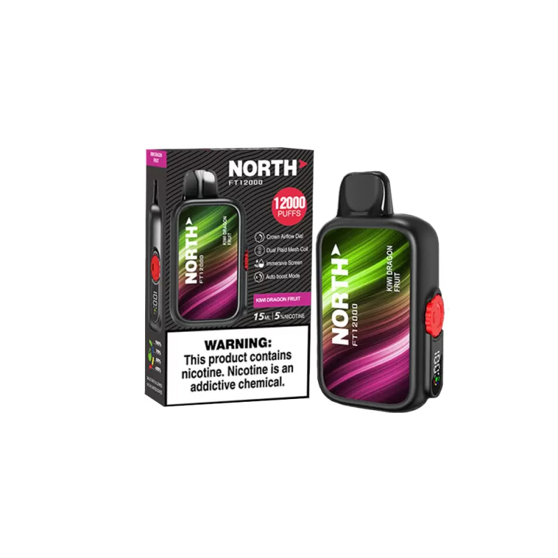 North FT12000 Disposable *** - Raspberry Grape - Image 2