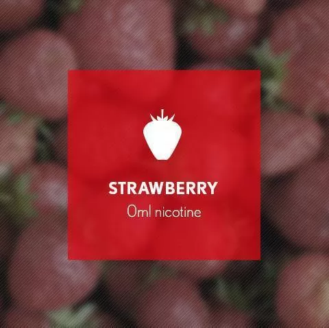 Strawberry By Blast E-Liquid 10ml - Nicotine Free - Image 2