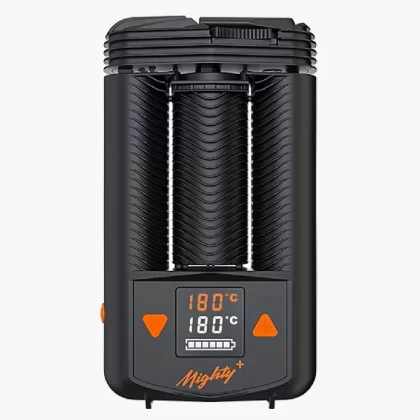 Storz & Bickel | Mighty + (Plus) Premium Dry Herb Vaporizer | 0.30g – 3300 mAh – Black