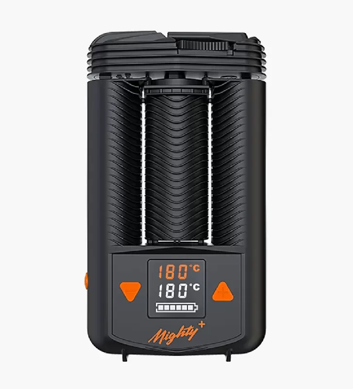Storz & Bickel | Mighty + (Plus) Premium Dry Herb Vaporizer | 0.30g – 3300 mAh – Black
