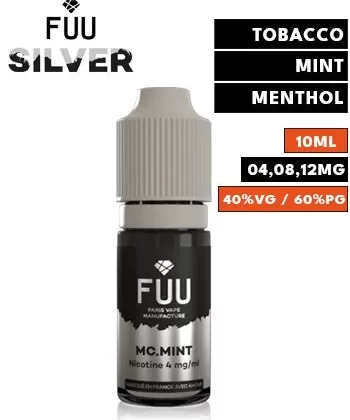 MC Mint eLiquid by FUU Silver