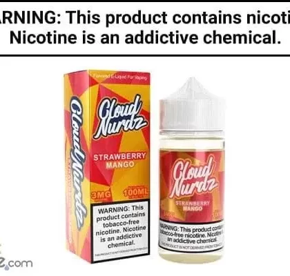 STRAWBERRY MANGO BY CLOUD NURDZ 100ML - Vapejuice
