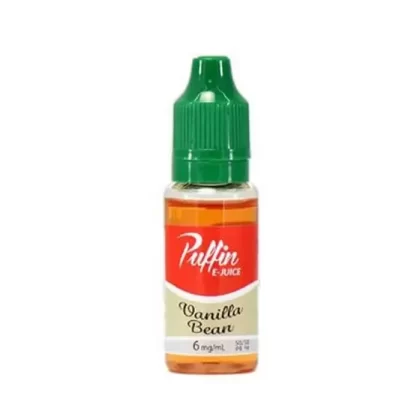 Vanilla Bean E-Liquid by Puffin E-Juice - Size#15ml~Nicotine#0MG>6MG>12MG>18MG>24MG