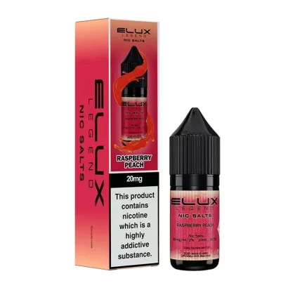 Elux Legend Raspberry Peach Nic Salt - 10mg