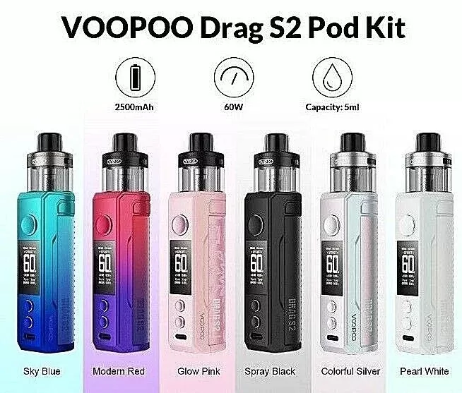 Voopoo Drag S2 Pod Kit 2500mAh
