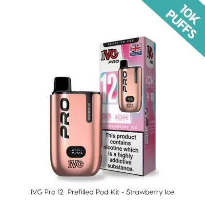 Strawberry Ice – IVG PRO 12 Prefilled Kit