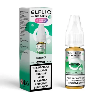 Menthol Elfliq Vape Juice by Elf Bar