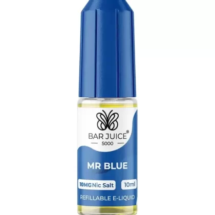 Bar Juice 5000 Mr Blue Nic Salt Vape Juice - 10mg