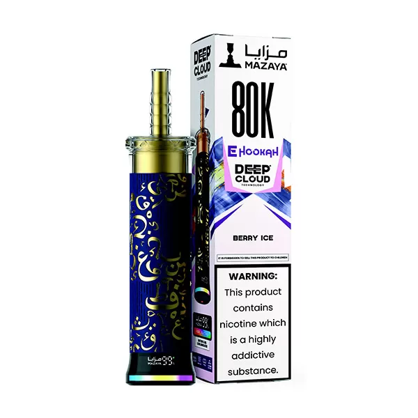 Mazaya E Hookah Deep Cloud Disposable | 80000 Puffs - Image 2