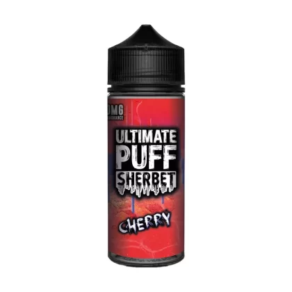 Ultimate Puff Sherbet Cherry 100ml Shortfill E-Liquid - Vapourdeal Co