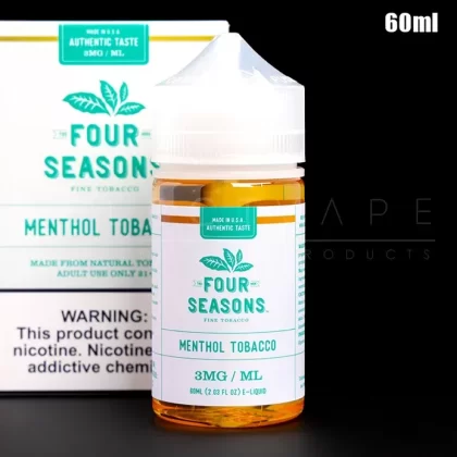 Four Seasons – Menthol Tobacco Eliquid 60ml