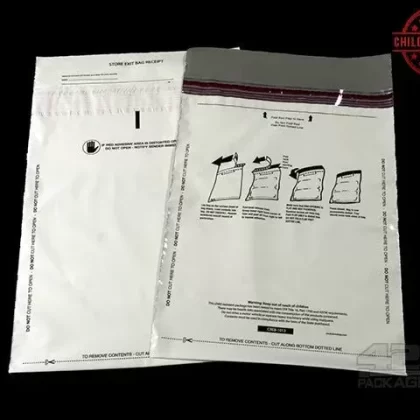 10″x13″ Pull & Seal ASTM Child Resistant Exit Bags 1000/Box - Ejuicewarehouse