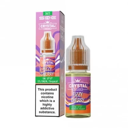 SKE Crystal Fizzy Cherry Nic Salt E Liquid – Original Series (10ml)