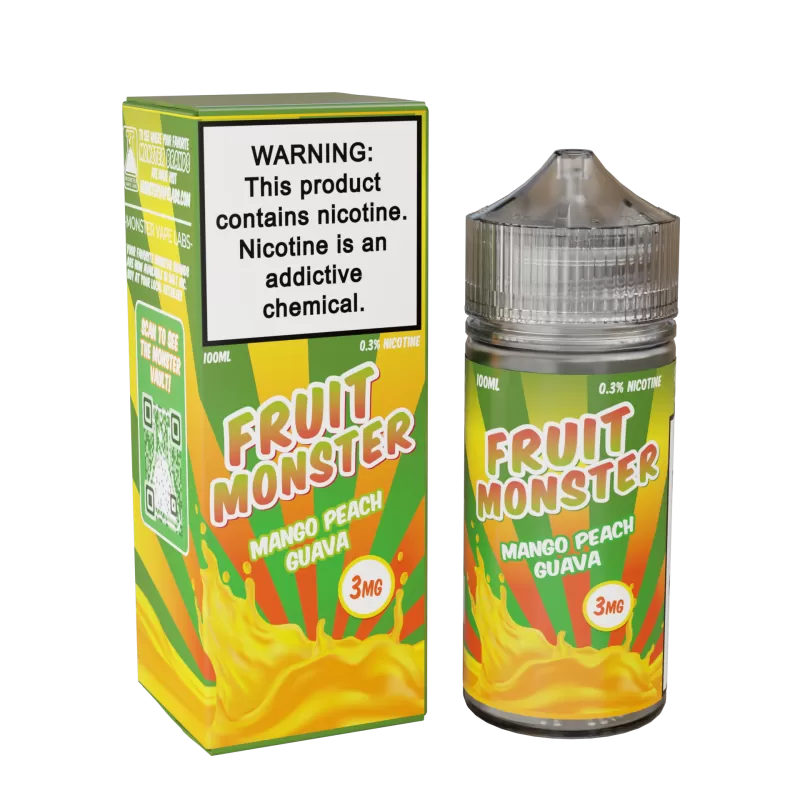 Fruit Monster - Mango Peach Guava - 100ML E-Liquid - 6MG