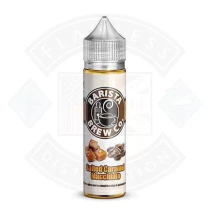 Barista Brew Co. Salted Caramel Macchiato 0mg 50ml Shortfill