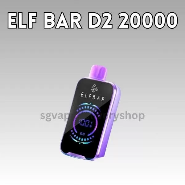 Elf Bar Raya D2 20000 Puffs - Grape Lychee