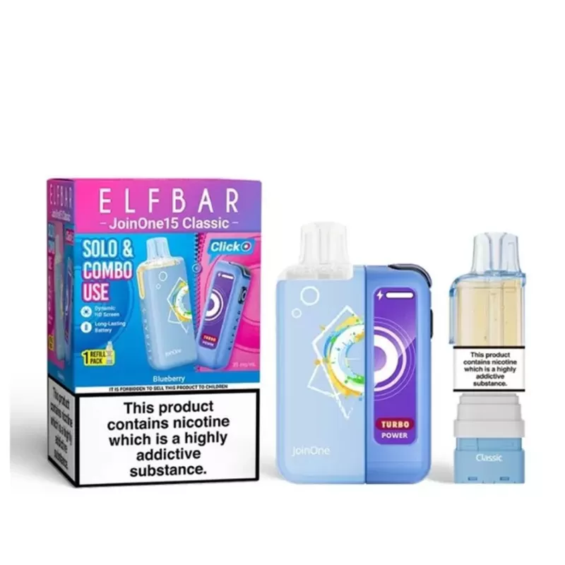 Elf Bar JoinOne15 Classic Pod Vape Kit - Fresh Mint - Image 2