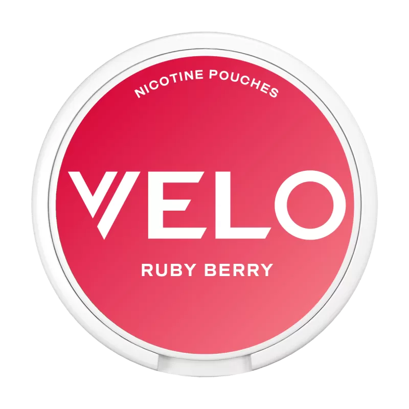 Ruby Berry Velo Nicotine Pouches - 17mg (Discontinued) - Vapeshop Co