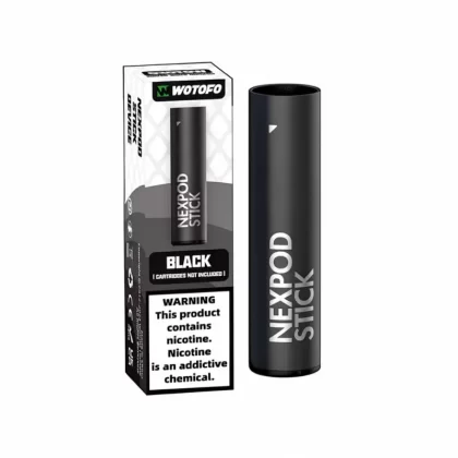 nexPOD Stick Water-Resistant Pod System Vape - Black, Gunmetal; Black, Blue