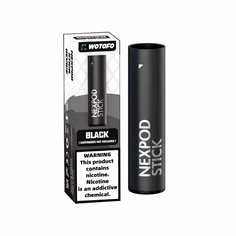nexPOD Stick Water-Resistant Pod System Vape - Black, Gunmetal; Black, Blue