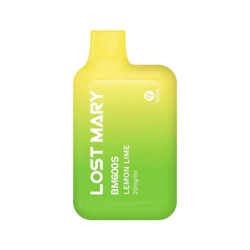 Lost Mary Lemon and Lime BM600S Disposable Vape – Zesty Citrus Harmony