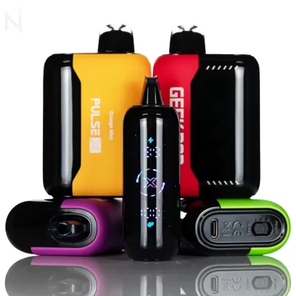 Geek Bar Pulse X 25k 25000 Puffs Disposable Vape - 18mL - Banana Taffy Freeze