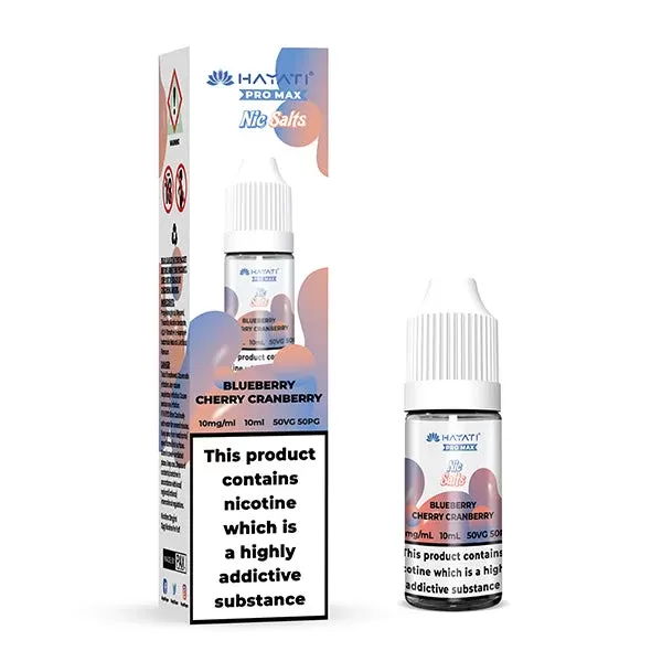 Hayati Pro Max Blueberry Cherry Cranberry Nic Salt E-Liquid