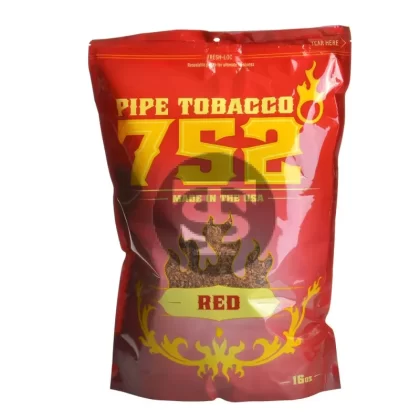 752 Red Pipe Tobacco 16 oz. Bag - Ejuicewarehouse