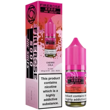 Cherry Cola Nic Salt E-Liquid Firerose 5000 by ELUX (10ml) - 10mg