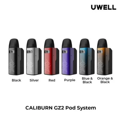 Uwell Caliburn GZ2 Pod Kit - Black - Skullvaping