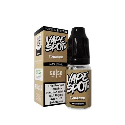 Vape Spot Tobacco E-Liquid 10ml - 12mg