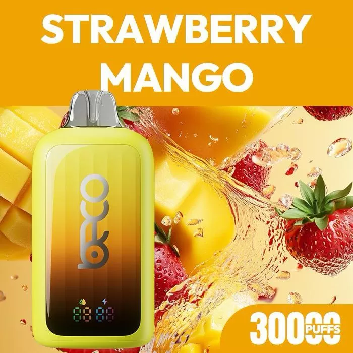 Vaptio Beco Pop Rechargeable Disposable Vape (30,000 Puffs) - Mango Peach / 20 mg - Image 3