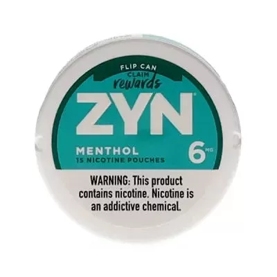ZYN Menthol 15 Nicotine Pouches 3-6MG