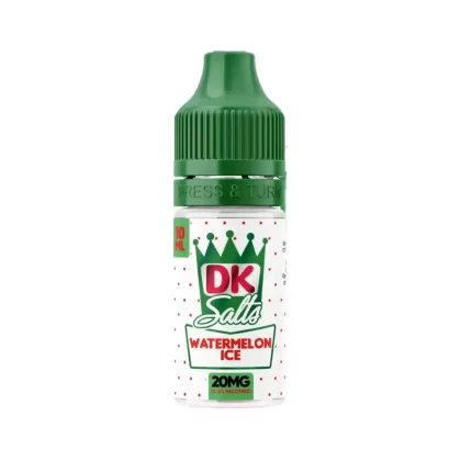 Donut King DK Watermelon Ice Nic Salt Vape Juice - 10 Pack - Strength 10mg